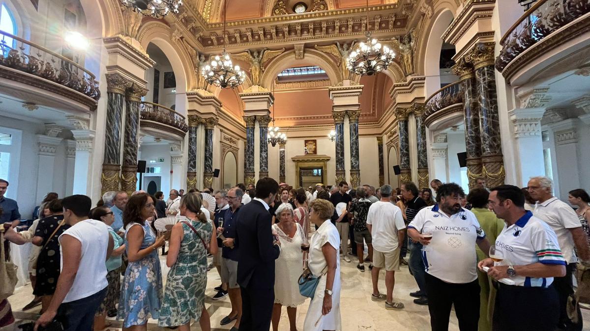 Tradicional hamaiketako celebrado en el ecuador de la Aste Nagusia Donostiarra