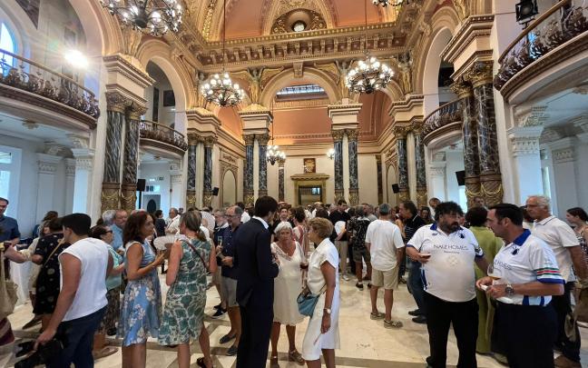 Tradicional hamaiketako celebrado en el ecuador de la Aste Nagusia Donostiarra
