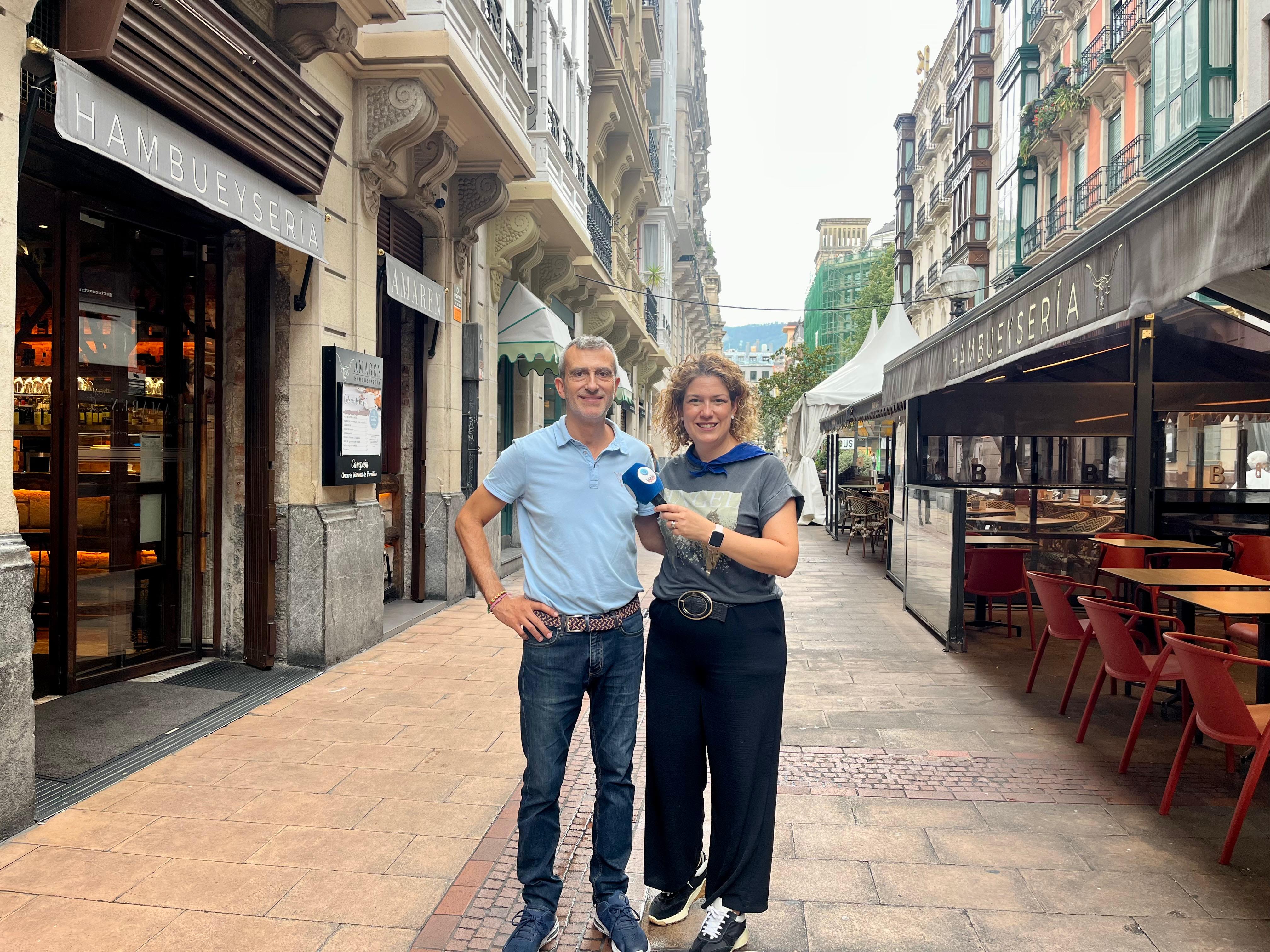 Raúl García, ecargado de la Hambueysería