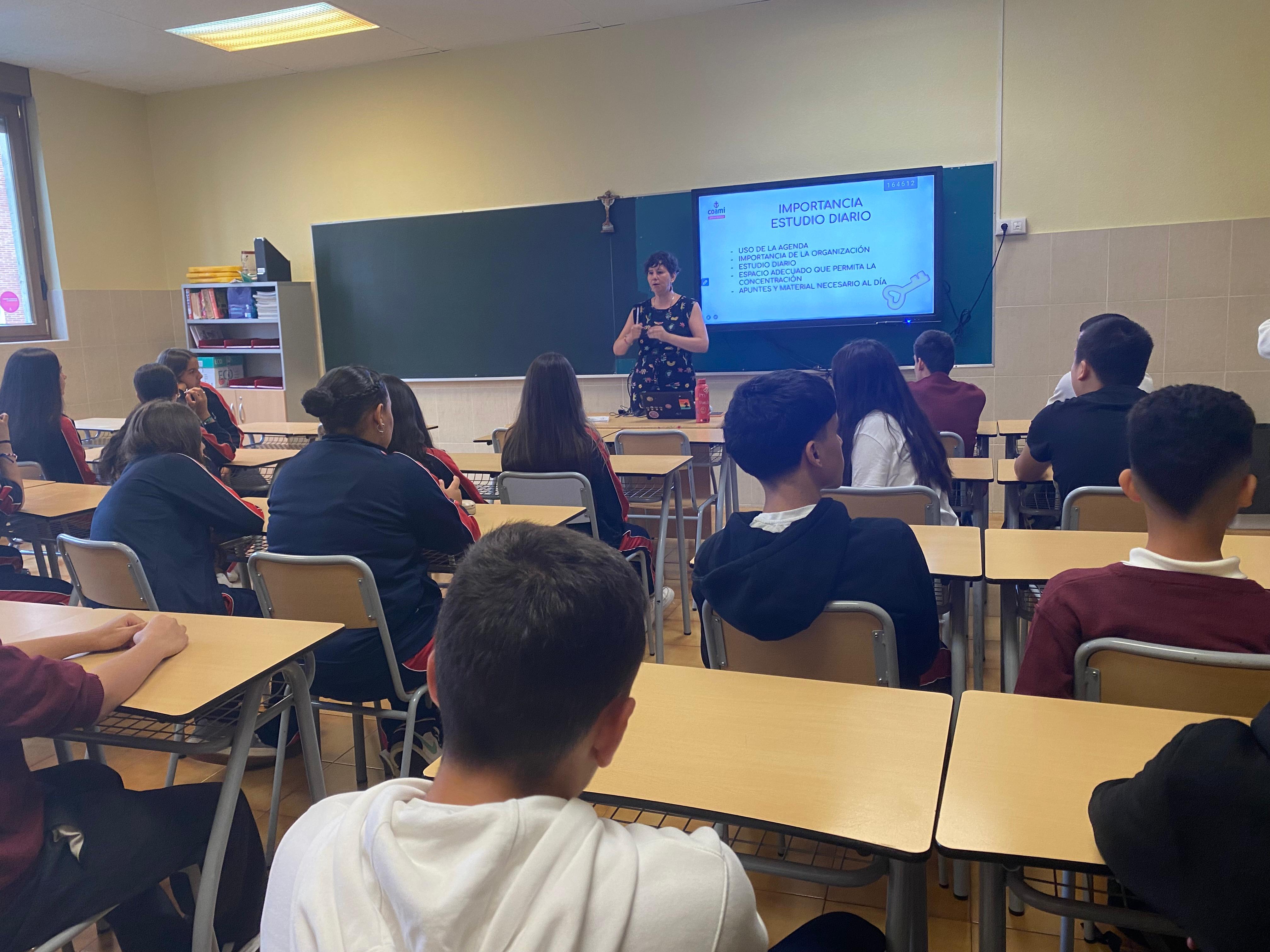 Inicio escolar en el colegio Amor Misericordioso de Bilbao. ONDA VASCA