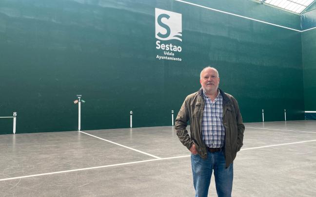 Miguel Ángel del Olmo, presidente del Club de Ajedrez de Sestao. ONDA VASCA