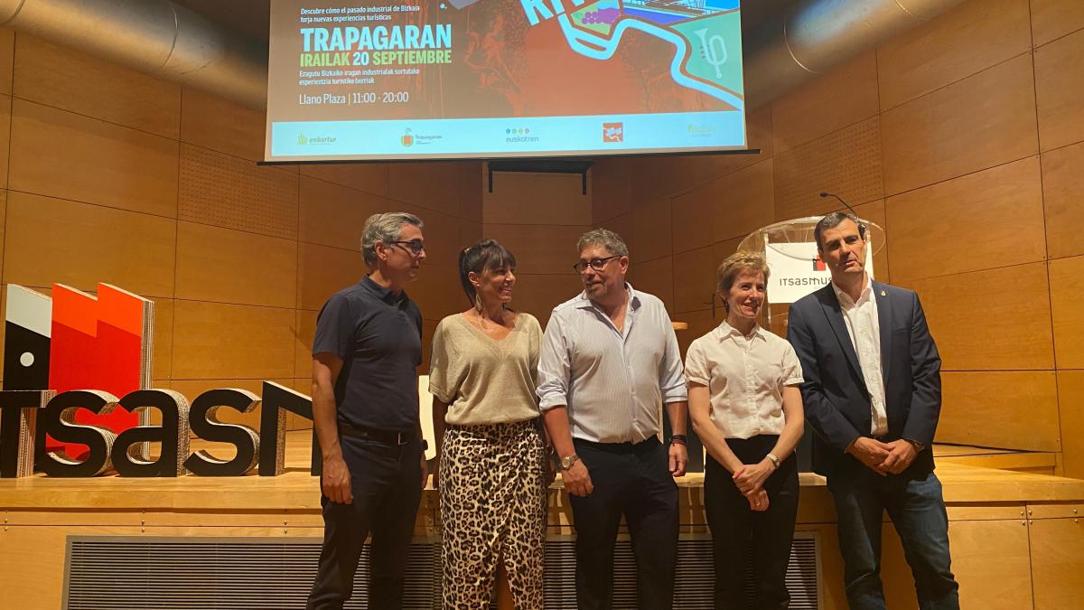 Presentación de Iron River Trapagaran. ONDA VASCA