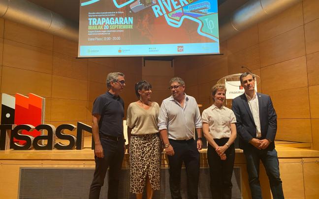 Presentación de Iron River Trapagaran. ONDA VASCA