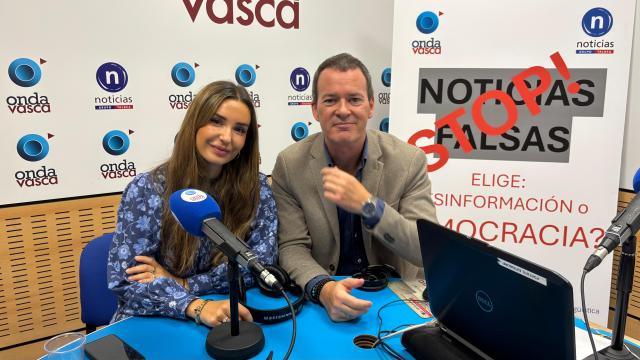 Patricia Hormaeche, farmacéutica entrevistada en Onda Vasca. ONDA VASCA