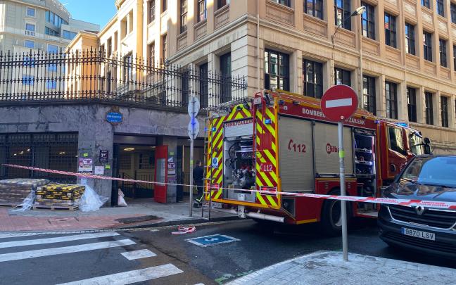 Desalojada la escuela de Kontxa de Bilbao. ONDA VASCA