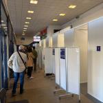 Centro de vacunación en el Pabellón de la Casilla. ONDA VASCA