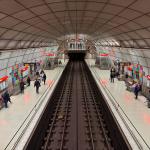 El servicio de la línea 2 de Metro Bilbao se halla interrumpido. / ONDA VASCA