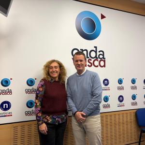 Susana García Chueca, Consejera de Movilidad Sostenible, entrevistada en Las Mañanas de Onda Vasca