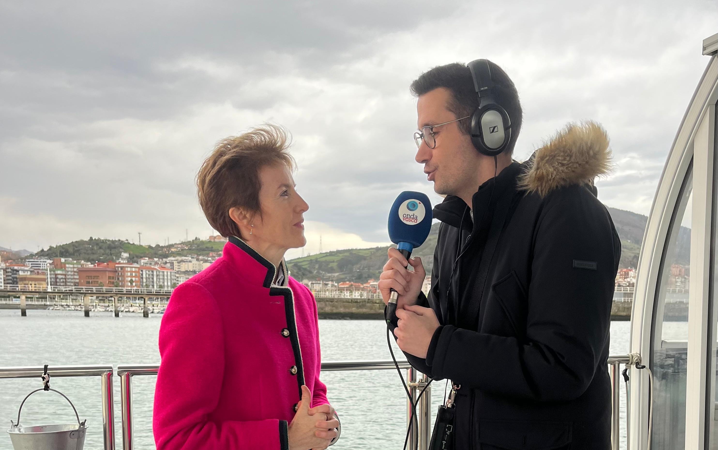 Entrevista en Onda Vasca a Sonia Pérez Ezquerra, Diputada de Transportes, Movilidad y Turismo