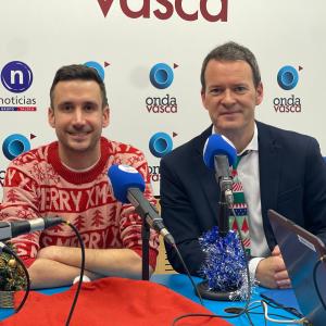 Txema Gutierrez y Oier Atxalandabaso repasan los momentos virales de las navidades