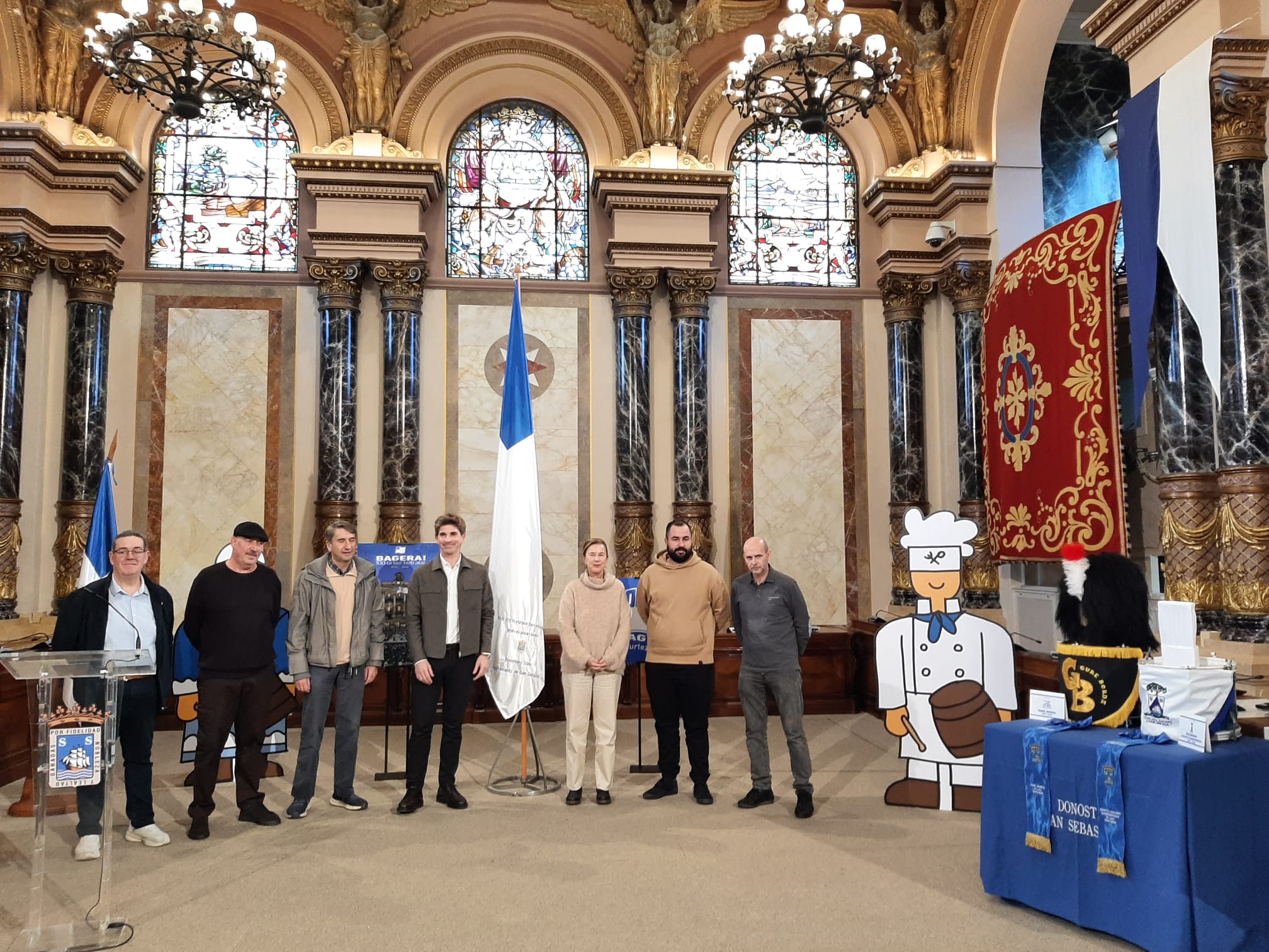 Presentación de la Tamborrada de Adultos del Día de San Sebastian 2026