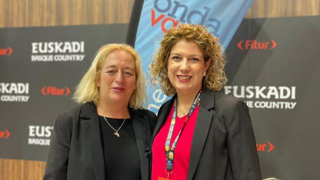 Begoña Mercadal, directora de la Fundación de Fomento del Turismo, entrevistada en Onda Vasca