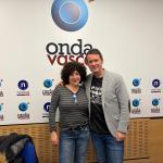 La actriz Gemma Martínez entrevistada en Las Mañanas de Onda Vasca