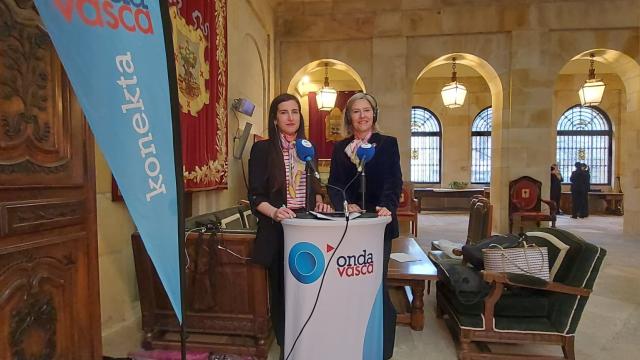 Ana Otadui, Presidenta de las Juntas Generales de Bizkaia, entrevistada en Las Mañanas de Onda Vasca