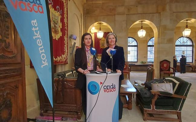 Ana Otadui, Presidenta de las Juntas Generales de Bizkaia, entrevistada en Las Mañanas de Onda Vasca