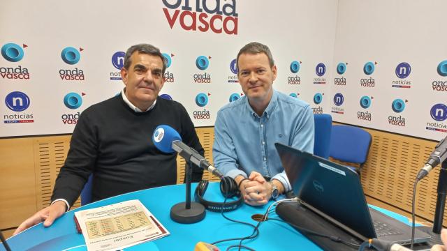 Joseba Saralegui, presidente de Euspel, entrevistado en Las Mañanas de Onda Vasca
