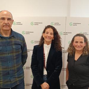 Aitor Omar, Patricia Aspichueta y Arantza González