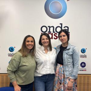 Ainara San Millán y Goizalde Cabello, entrevistadas en Las Mañanas de Onda Vasca