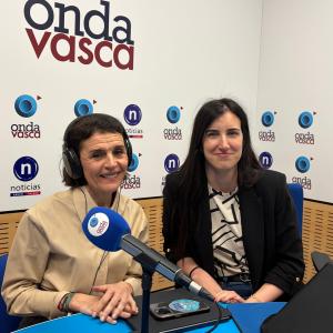 Nerea Melgosa, Consejera de Juventud, Bienestar y Reto Demográfico, entrevistada en Las Mañanas de Onda Vasca