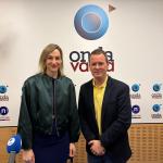 Maria Ubarretxena, consejera y portavoz del Gobierno Vasco, entrevistada en Onda Vasca