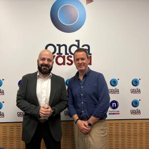 Xabier Legarreta, Viceconsejero de Juventud y Reto Demográfico, entrevistado en Las Mañanas de Onda Vasca