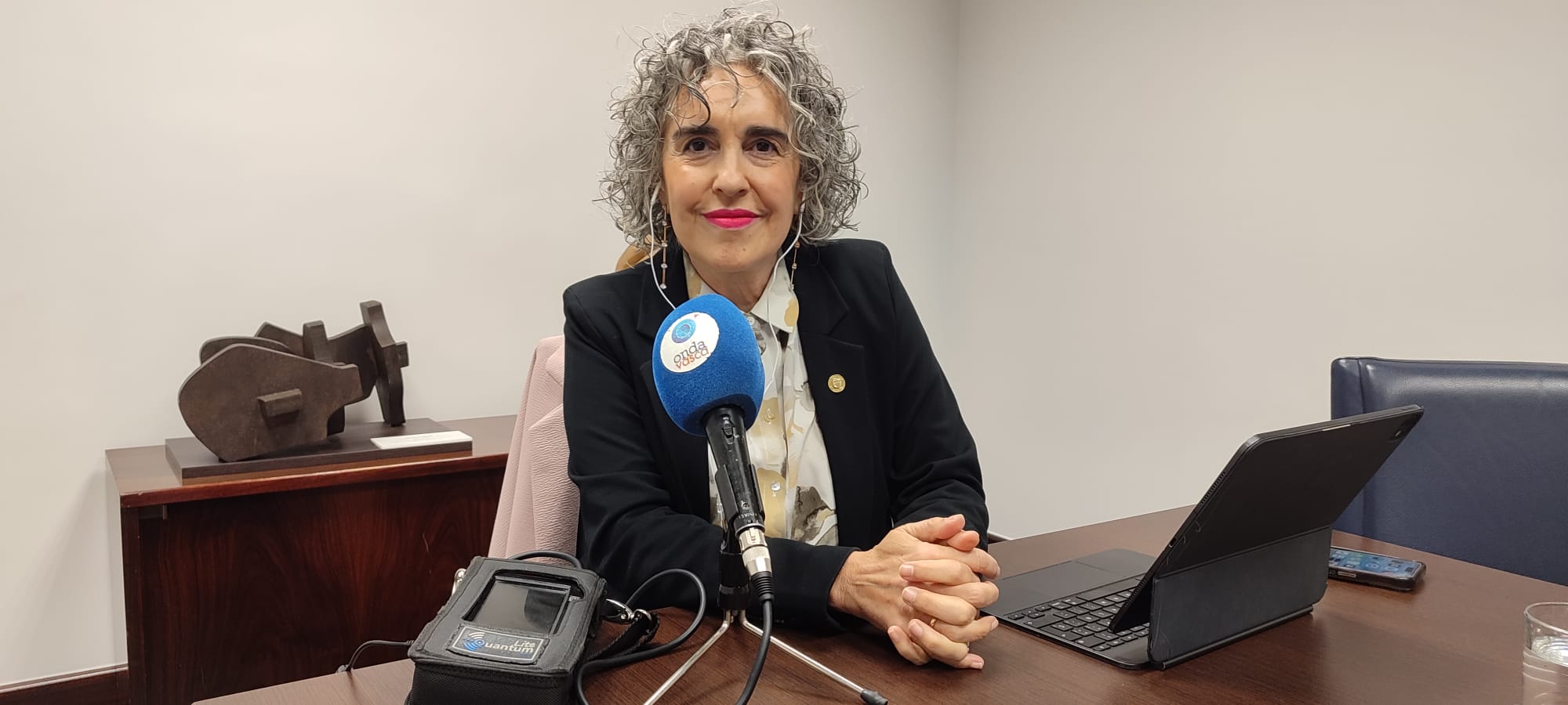Ibone Bengoetxea, vicelehendakari primera y consejera de Cultura, entrevistada en Las Mañanas de Onda Vasca