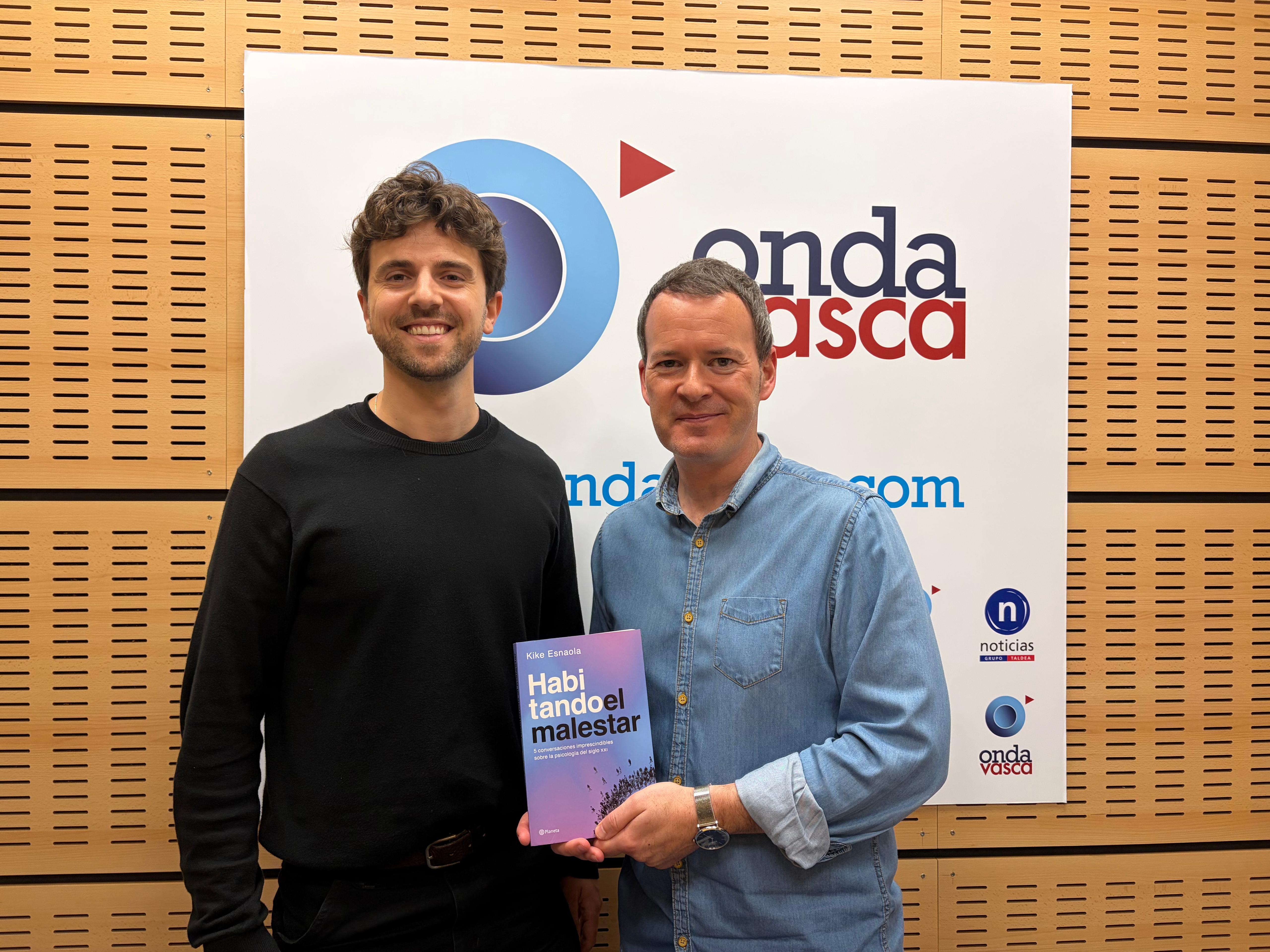 Kike Esnaola, psicólogo, entrevistado en Las Mañanas de Onda Vasca