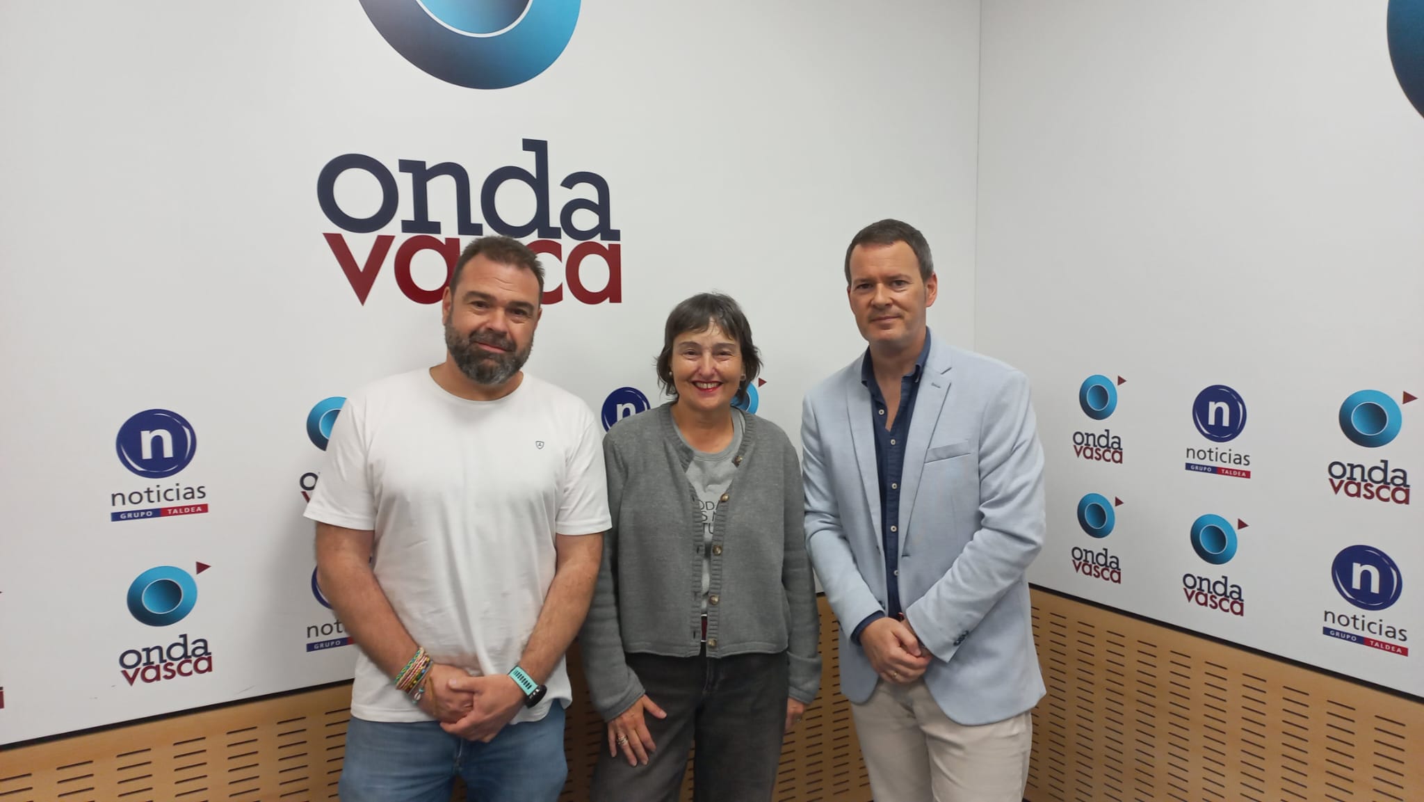 Nina Marín y Jon Mardaras, entrevistados en Las Mañanas de Onda Vasca