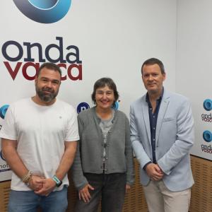 Nina Marín y Jon Mardaras, entrevistados en Las Mañanas de Onda Vasca