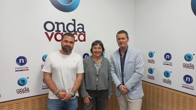 Nina Marín y Jon Mardaras, entrevistados en Las Mañanas de Onda Vasca