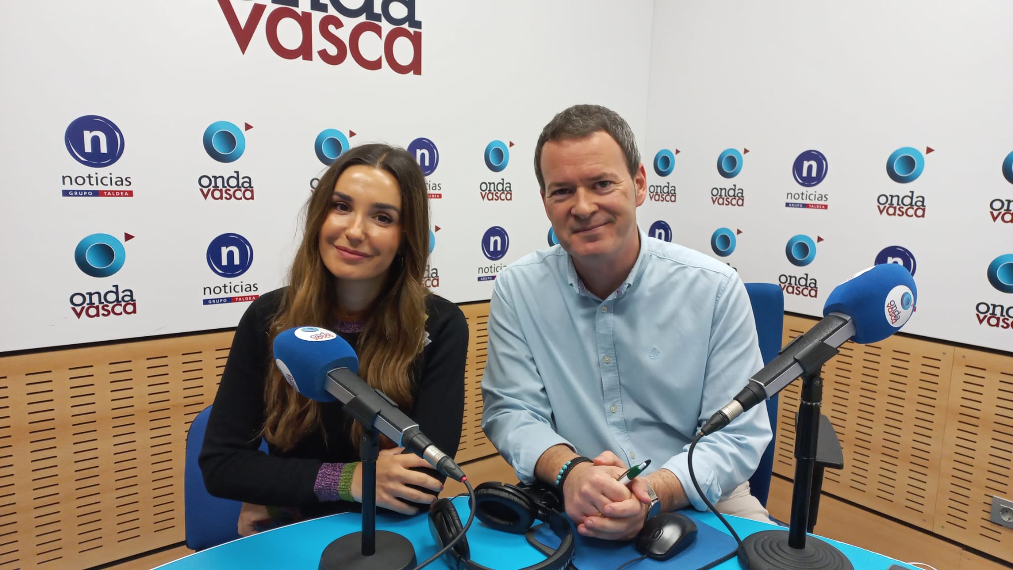 Patricia Hormaeche, farmacéutica de la Farmacia Campo Volantin, entrevistada en Las Mañanas de Onda Vasca