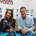 Patricia Hormaeche, farmacéutica de la Farmacia Campo Volantin, entrevistada en Las Mañanas de Onda Vasca