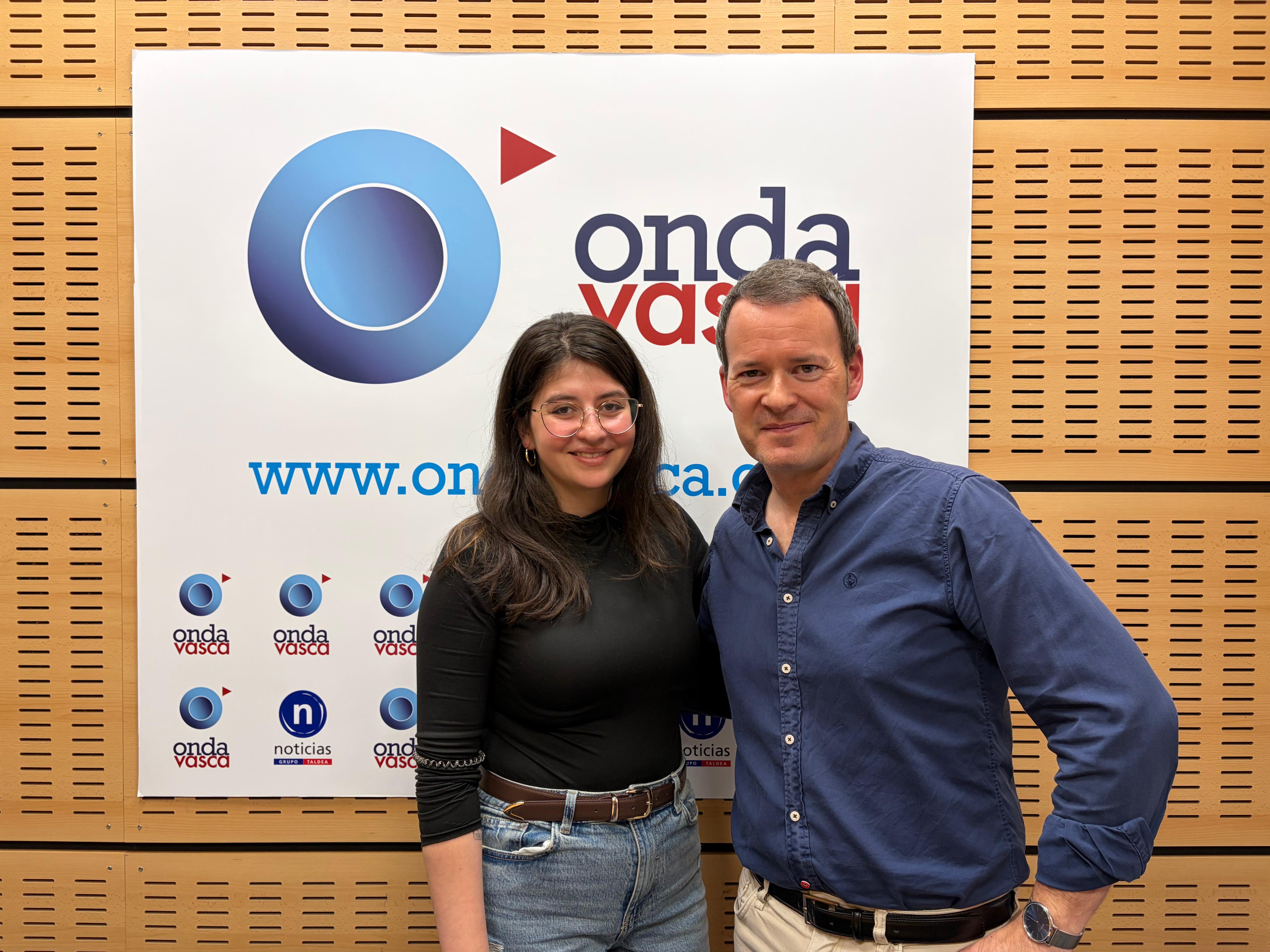 Joana Marcús, escritora, entrevistada en Las Mañanas de Onda Vasca