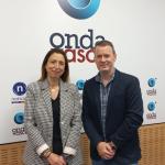 Mercedes Pascual, presidenta de la Agrupación en Euskadi, entrevistada en Las Mañanas de Onda Vasca