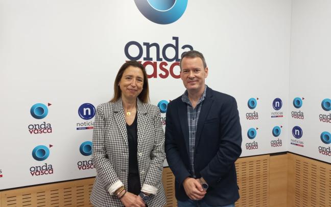 Mercedes Pascual, presidenta de la Agrupación en Euskadi, entrevistada en Las Mañanas de Onda Vasca