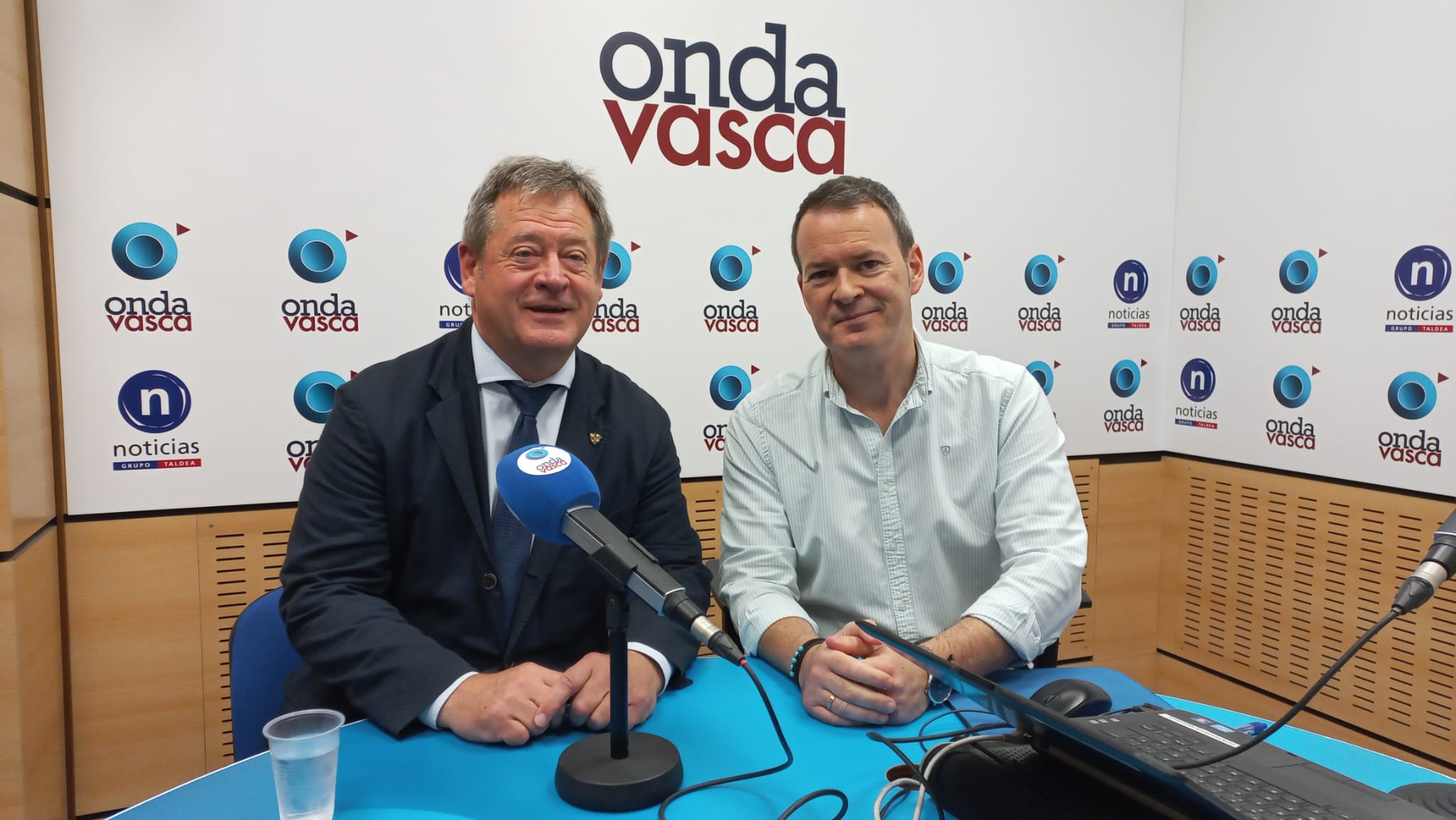 Bingen Zupiria, Consejero de Seguridad del Gobierno Vasco, entrevistado en Las Mañanas de Onda Vasca