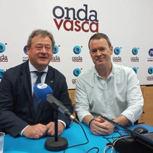 Bingen Zupiria, Consejero de Seguridad del Gobierno Vasco, entrevistado en Las Mañanas de Onda Vasca
