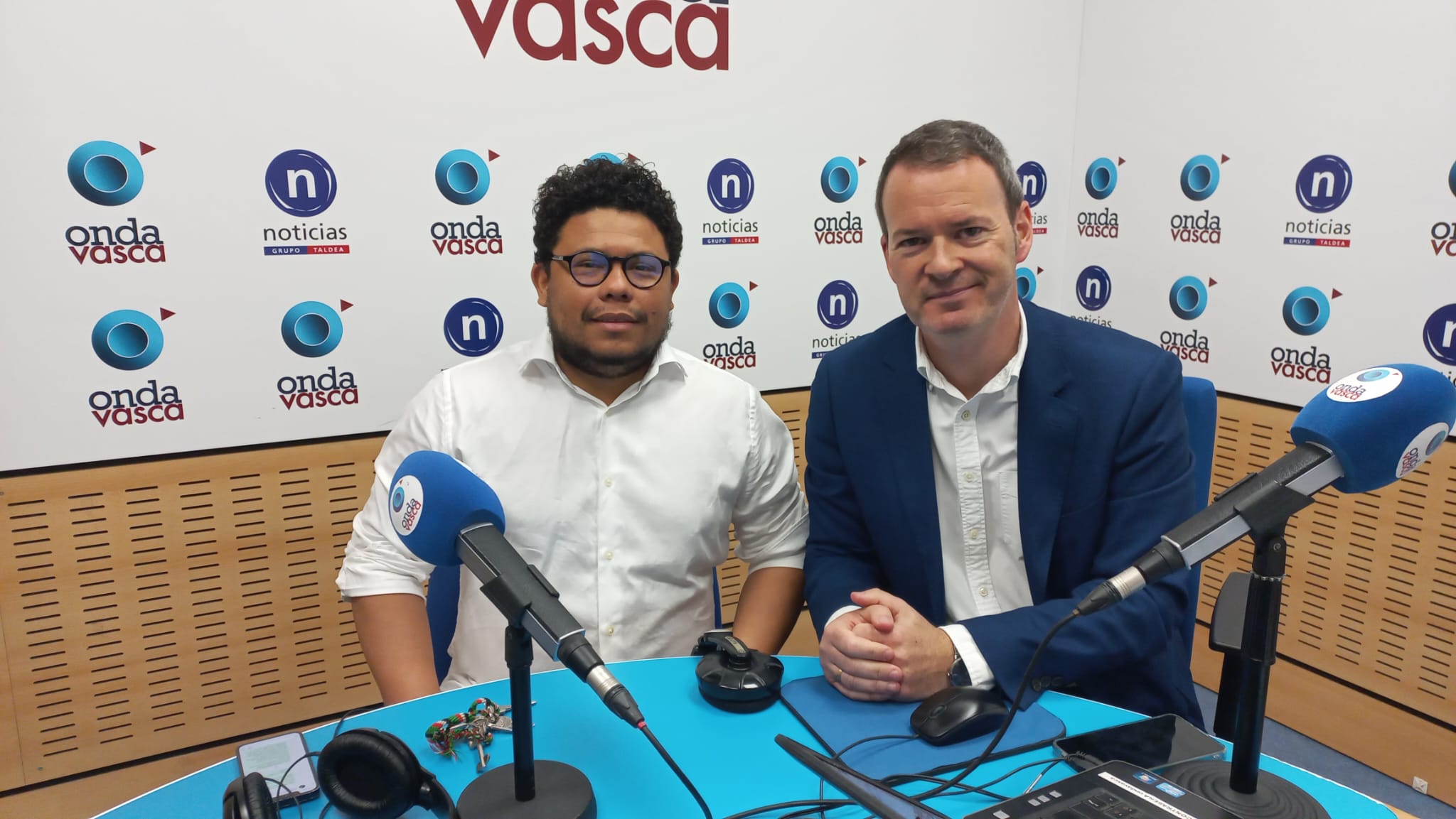 Jorge Freytter, coordinador y cofundador de la Asociación Jorge Adolfo Freytter Romero, entrevistado en Las Mañanas de Onda Vasca