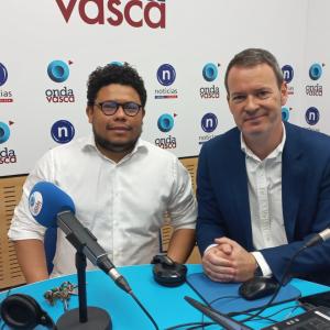 Jorge Freytter, coordinador y cofundador de la Asociación Jorge Adolfo Freytter Romero, entrevistado en Las Mañanas de Onda Vasca
