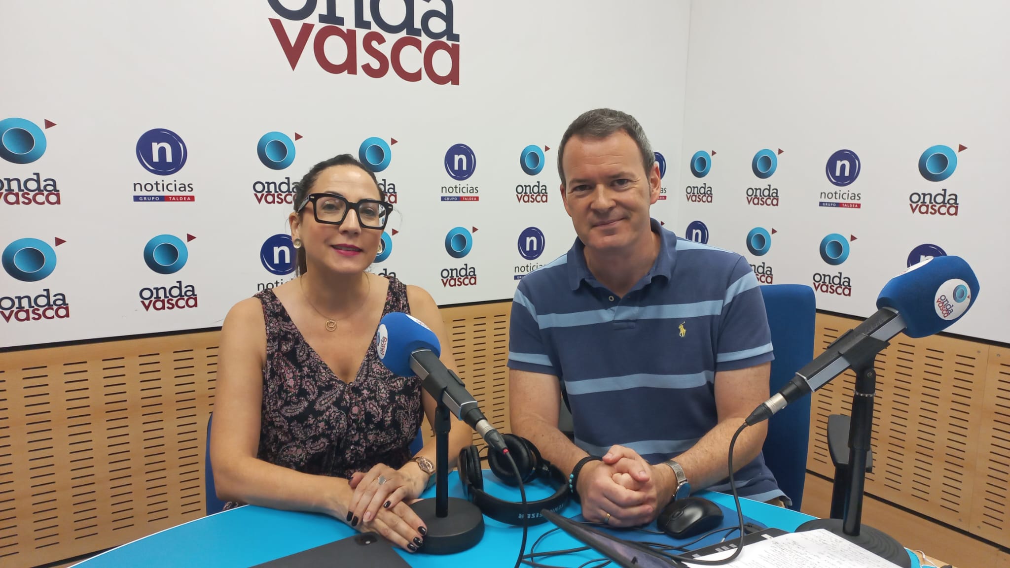 Begoña Pedrosa, consejera de Educación del Gobierno Vasco, entrevistada en Las Mañanas de Onda Vasca