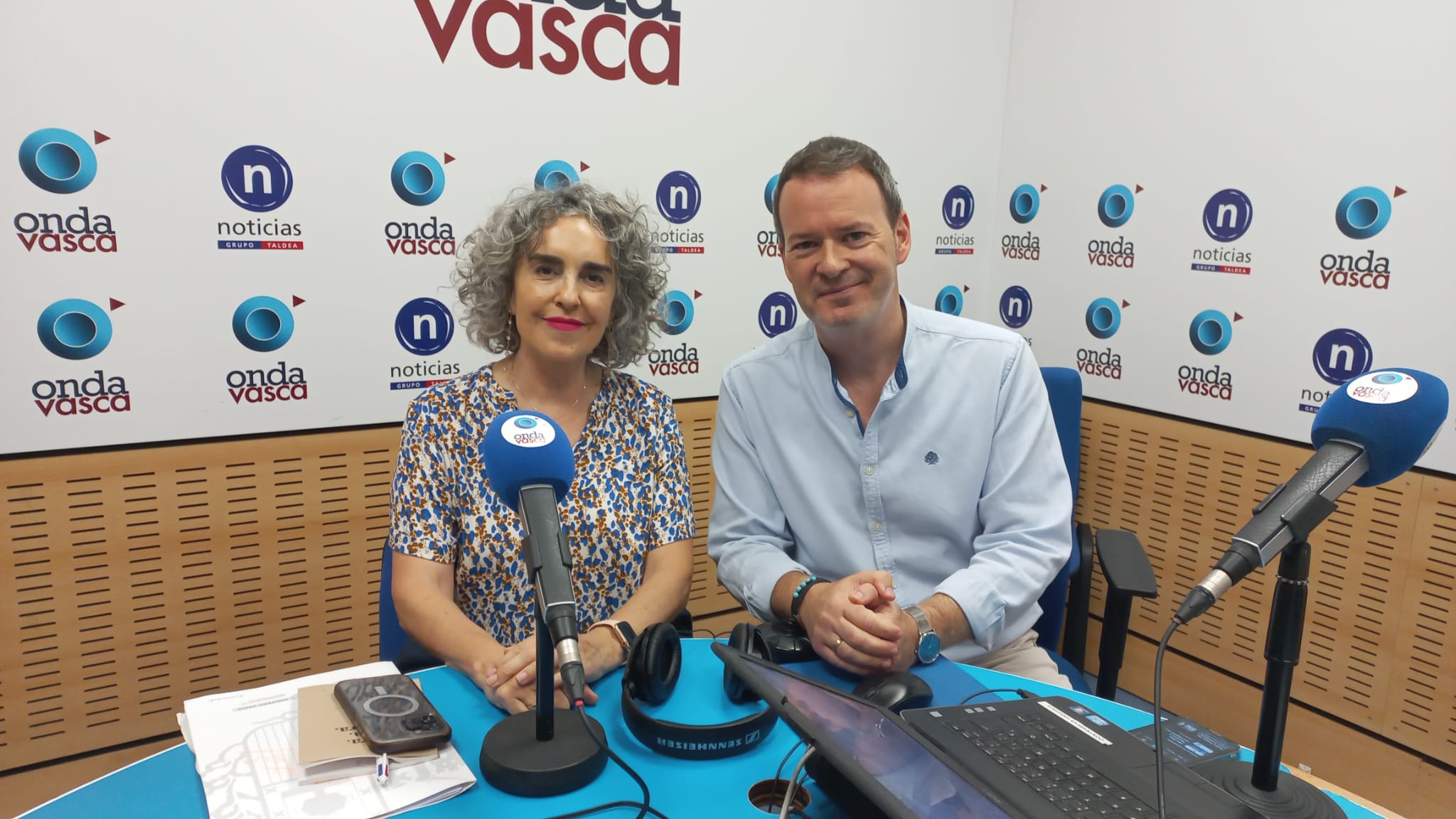 Ibone Bengoetxea, Vicelehendakari y consejera de Cultura, Deporte y Política Lingüística, entrevistada en Las Mañanas de Onda Vasca