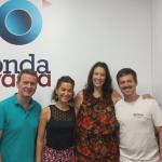 Los fisioterapeutas Manu Villoria, Amaia Iturregi e Irene Legarreta entrevistados en Las Mañanas de Onda Vasca
