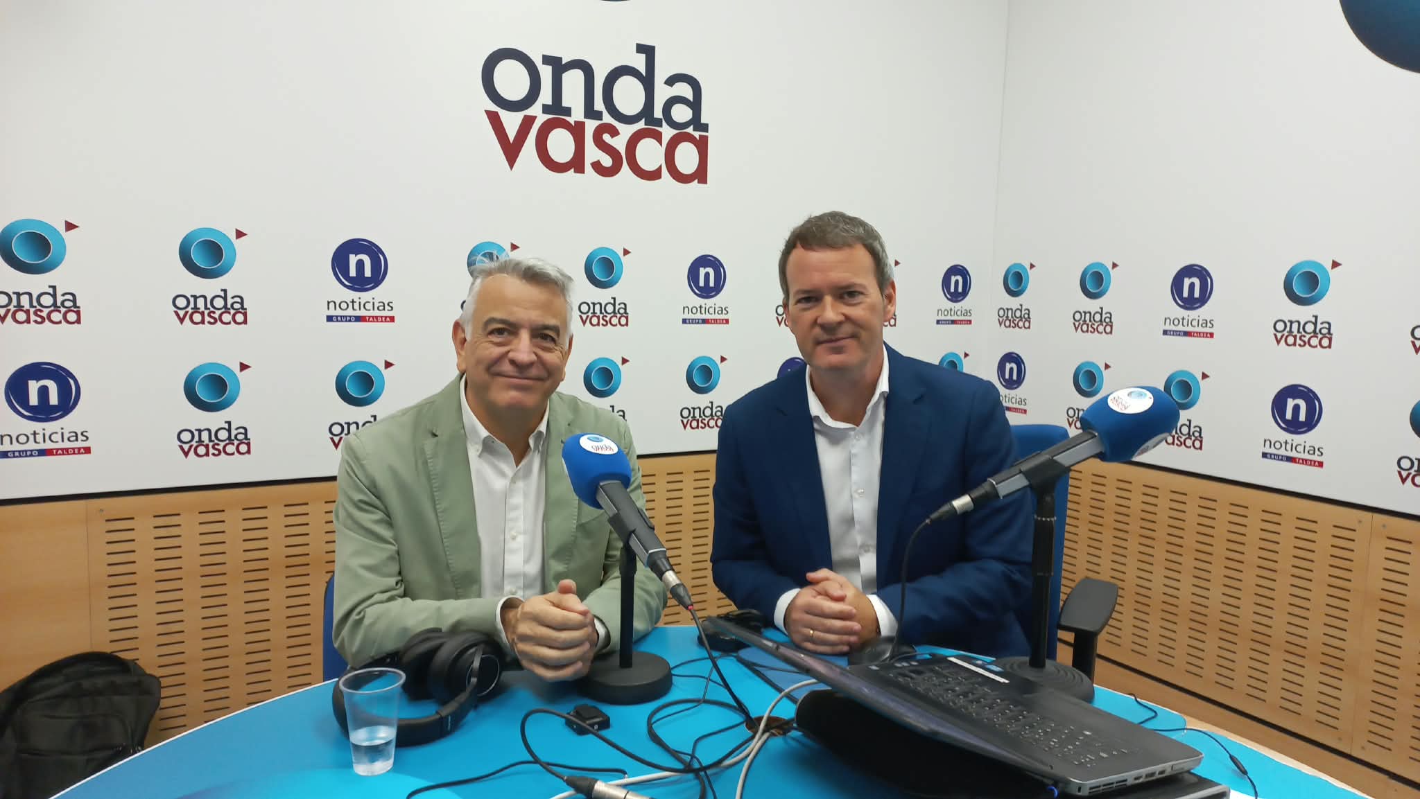 Javier de Andrés, líder del PP vasco, entrevistado en Las Mañanas de Onda Vasca