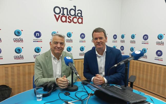 Javier de Andrés, líder del PP vasco, entrevistado en Las Mañanas de Onda Vasca