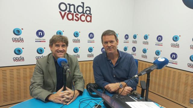 Eneko Andueza, líder del PSE-EE, entrevistado en Las Mañanas de Onda Vasca