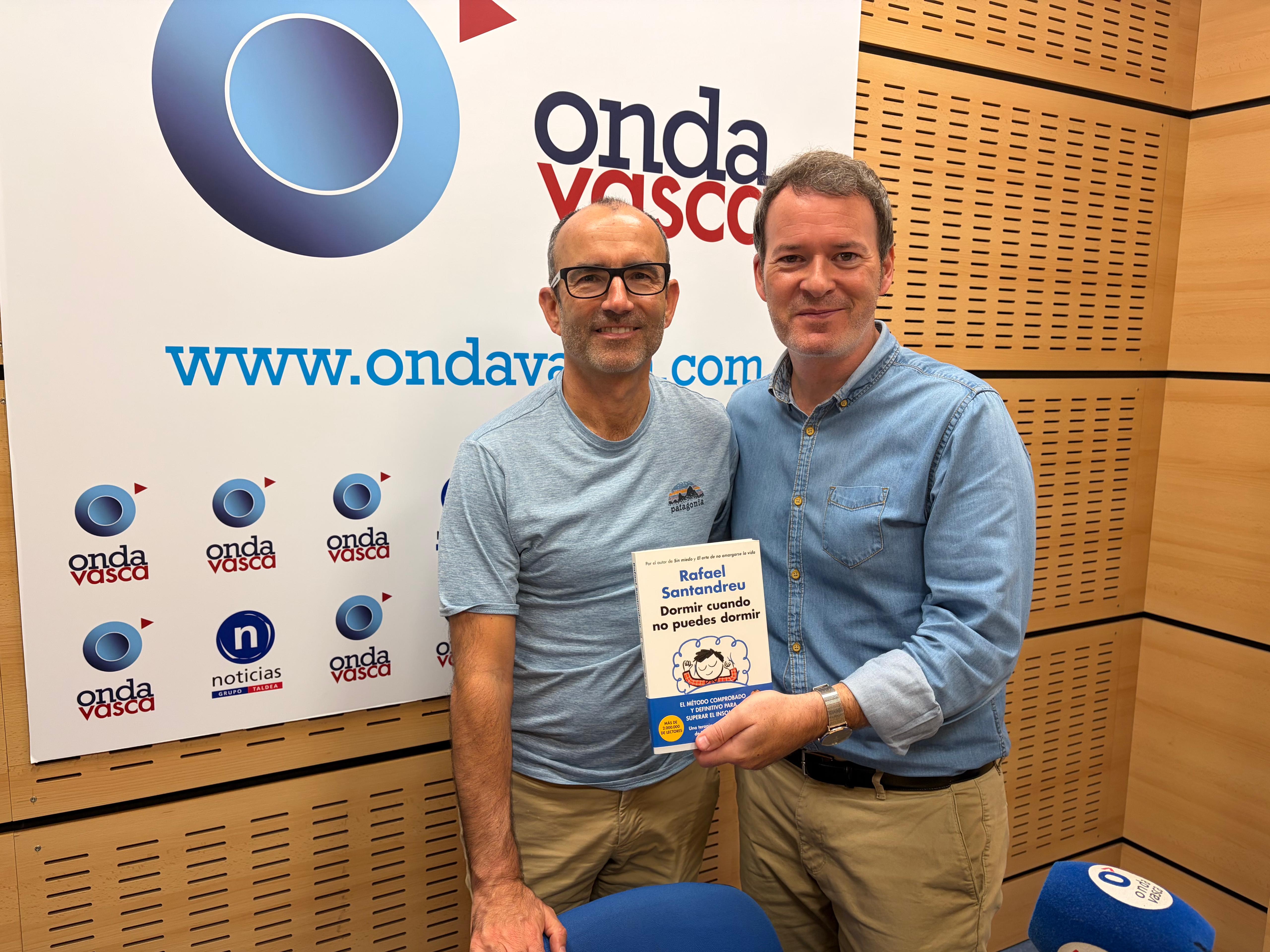 Rafael Santandreu, psicólogo, entrevistado en Las Mañanas de Onda Vasca