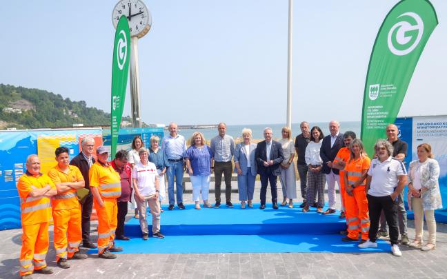 Acto de apertura oficial de la temporada de playas de Gipuzkoa en Hondarribia Acto de apertura oficial de la temporada de playas de Gipuzkoa en Hondarribia