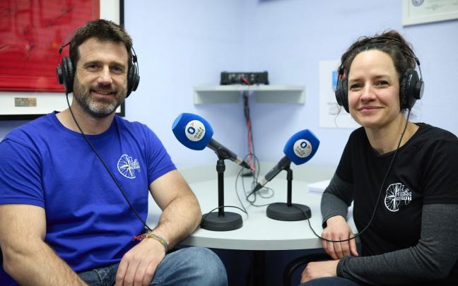 Xabier Luna y Sheila Sevillano