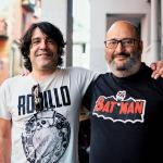 Xabier Uria e Iñigo Portillo de La Córnea Digital