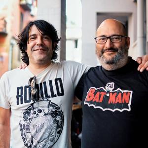 Xabier Uria e Iñigo Portillo de La Córnea Digital